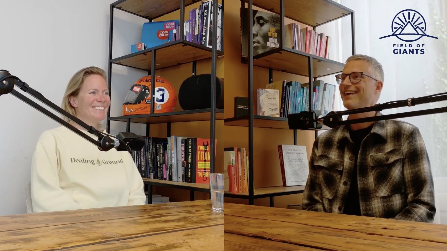 Isabel te gast in de Field of Giants podcast: over thuiskomen bij jezelf